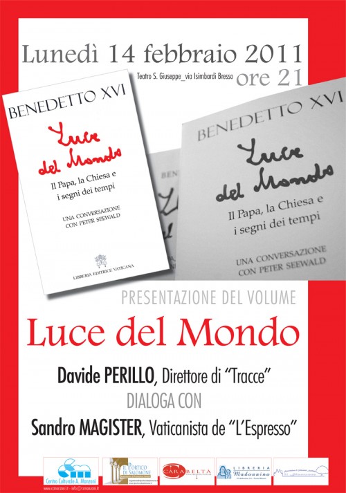Presentazione del libro "luce del mondo"