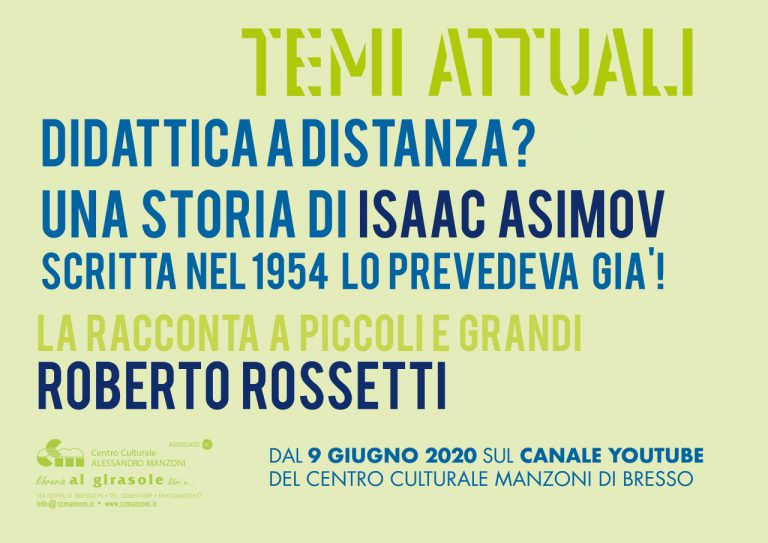 Didattica a distanza ? Una storia di Isaac Asimov