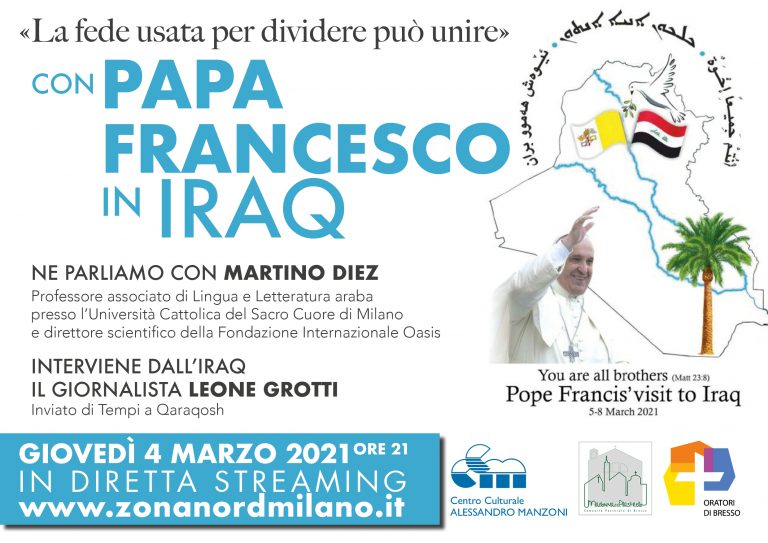 Papa Francesco in Iraq – Ne parliamo con Martino Diez e Leone Grotti