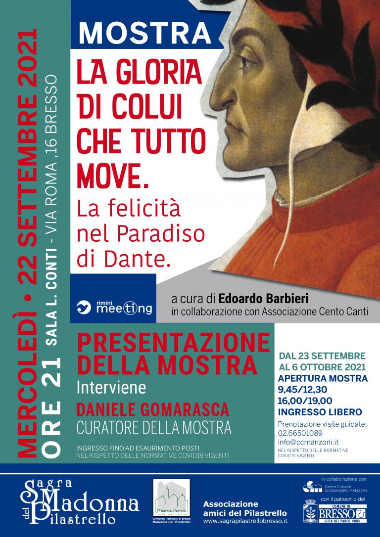 Mostra – La Gloria di Colui che tutto move. La felicità nel Paradiso di Dante