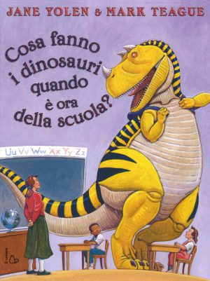 Cosa  fanno i dinosauri quando è ora della scuola?