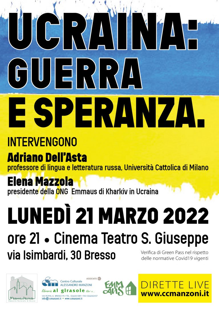 Ucraina: guerra e speranza