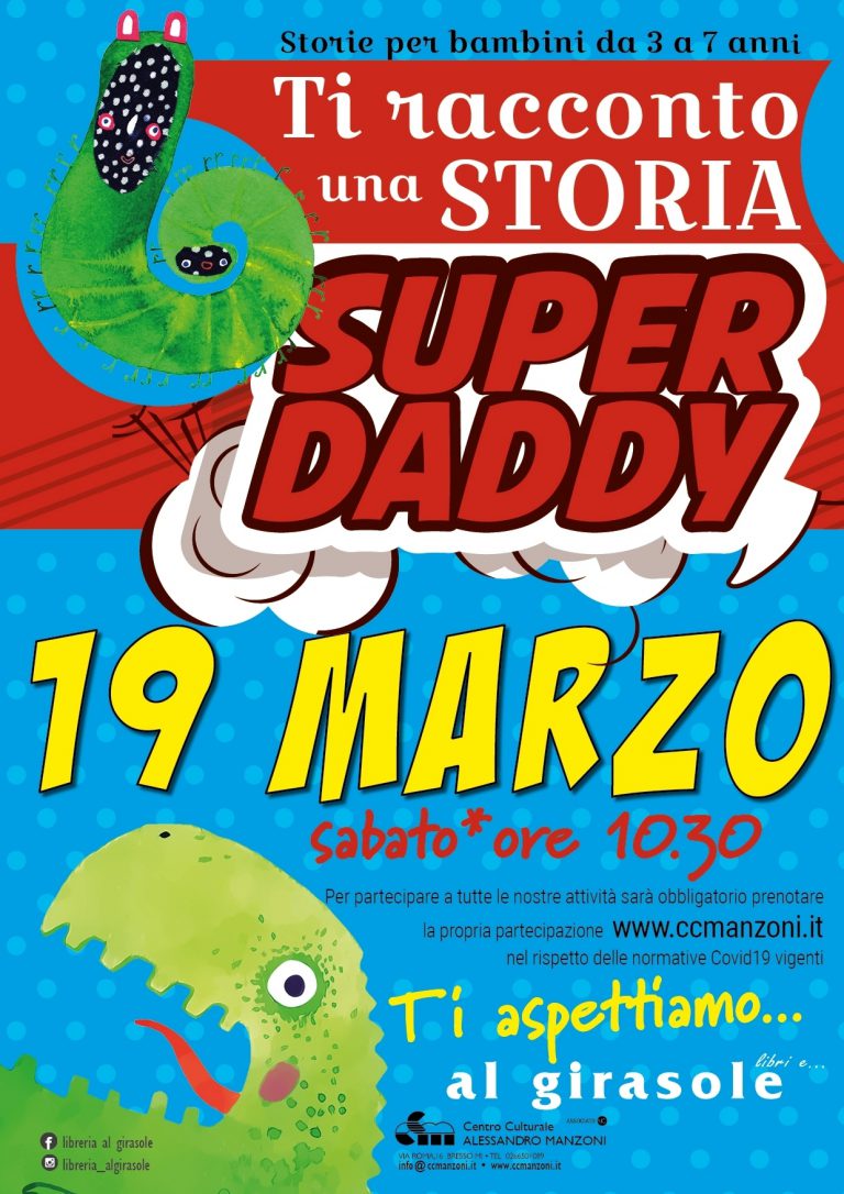 Ti racconto una storia – Edizione speciale per la festa del papà