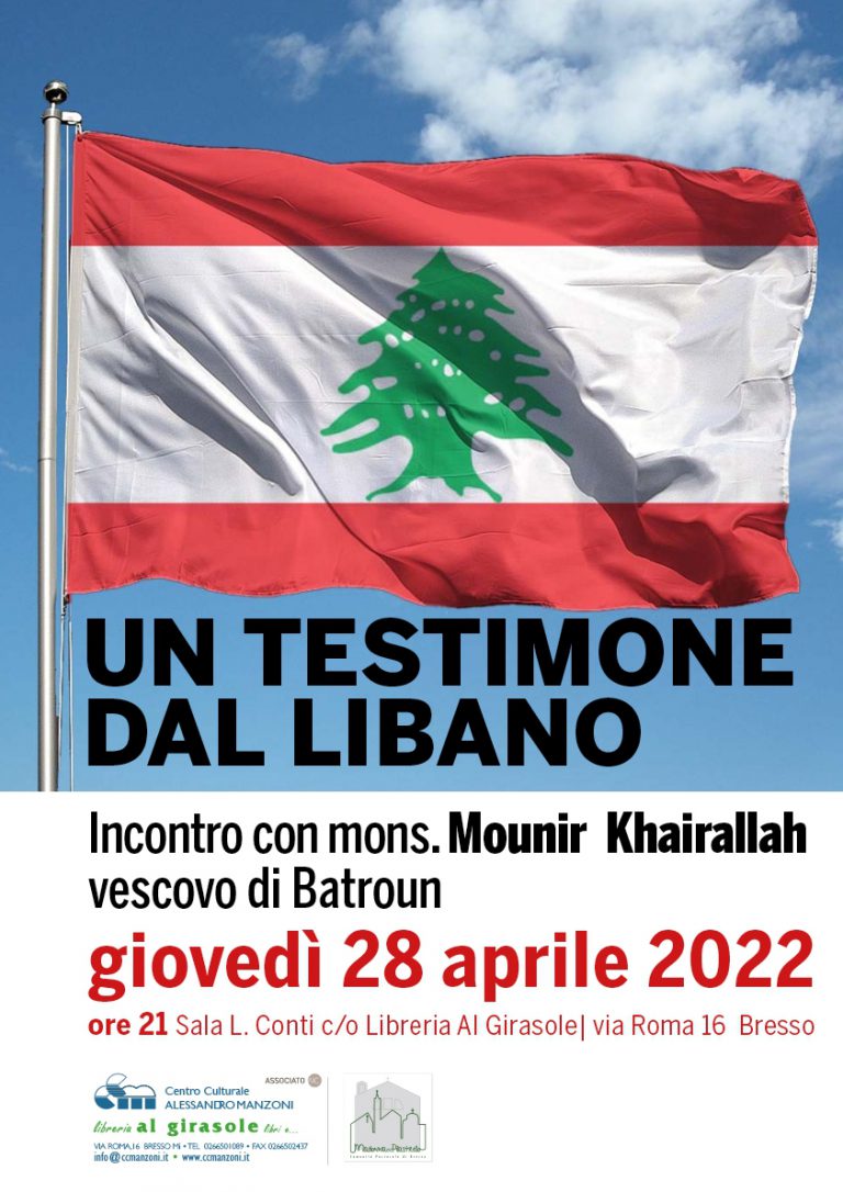Un testimone dal Libano – Incontro con mons. Mounir Khairallah vescovo di Batroun