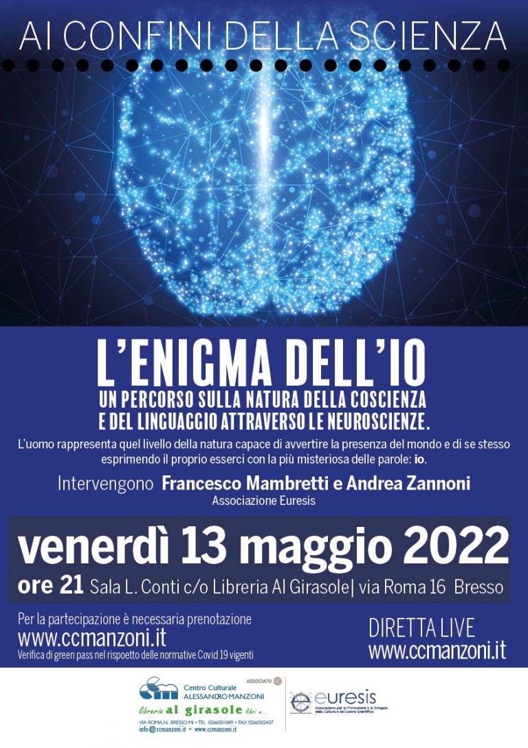 L’enigma dell’io – Un percorso sulla natura della coscienza e del linguaggio attraverso le neuroscienze