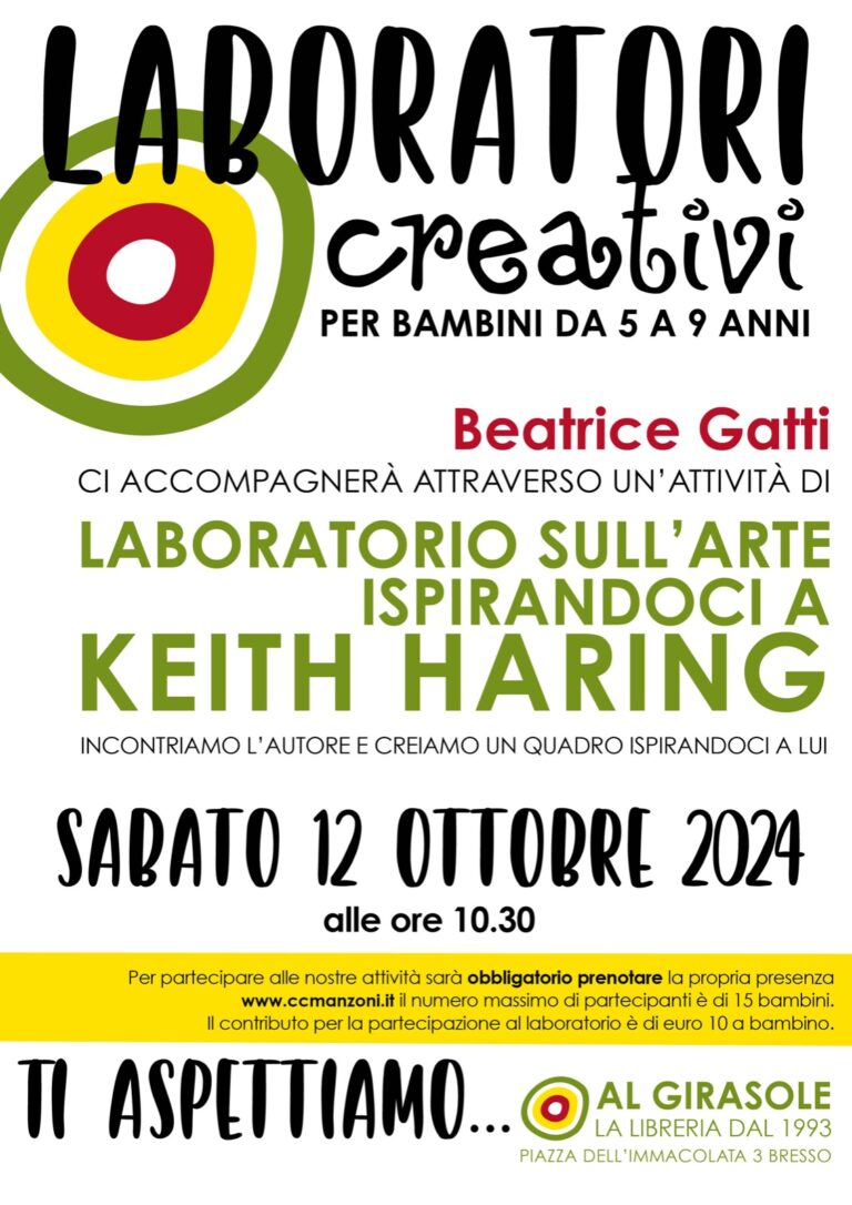 Laboratorio sull’arte ispirandoci a Keith Haring