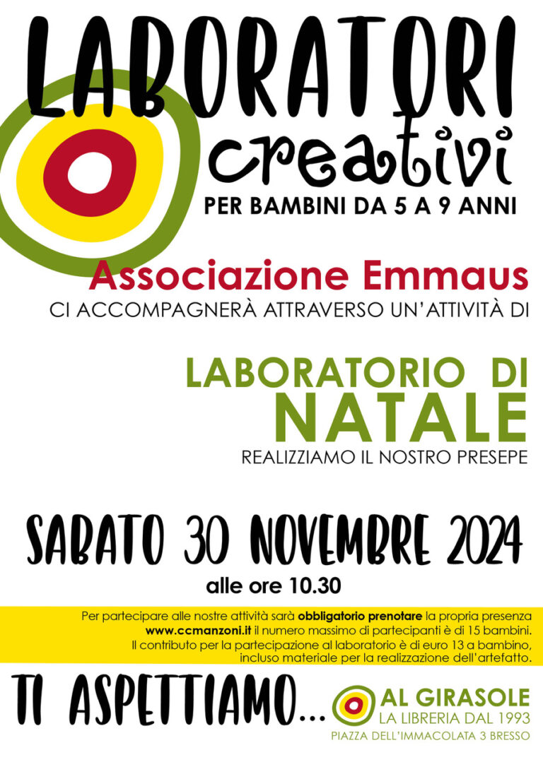 Laboratorio creativo sul Natale