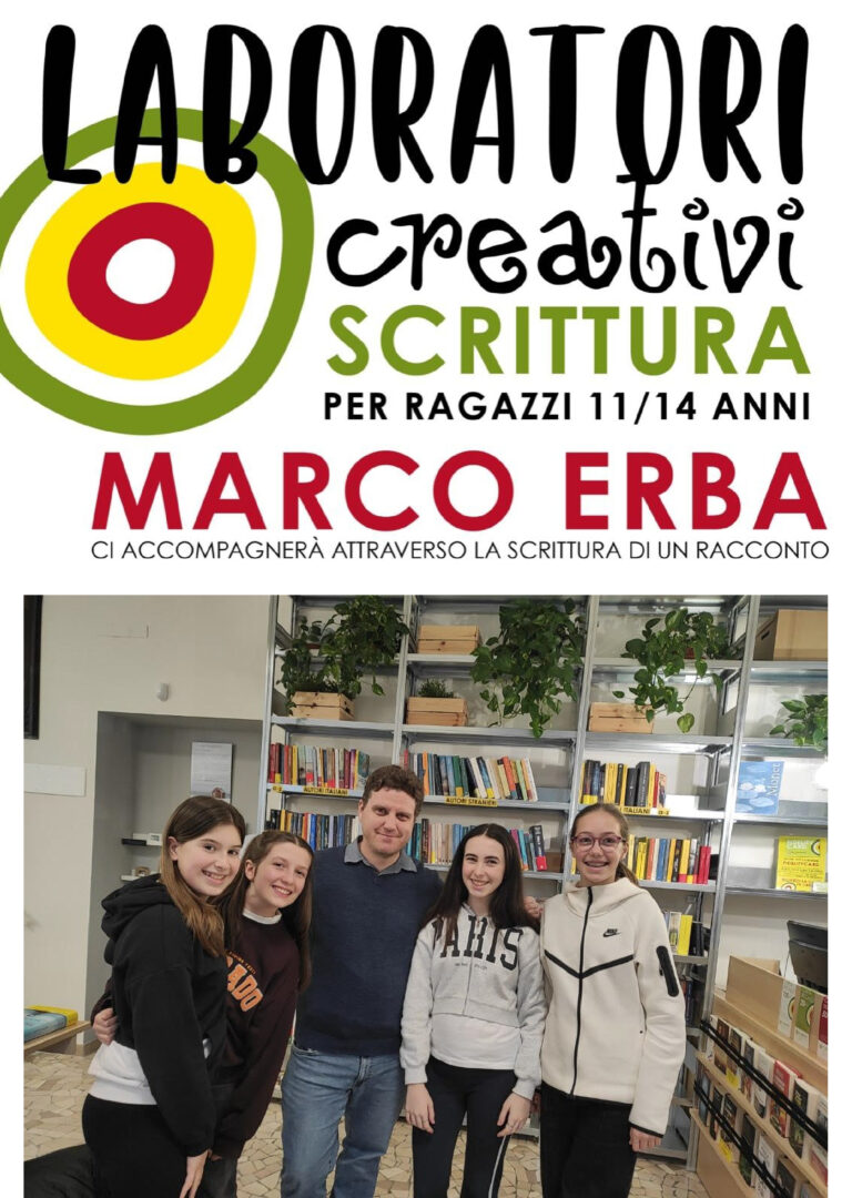 Marco Erba si racconta – Alcune ragazze intervistano lo scrittore al termine dei laboratori