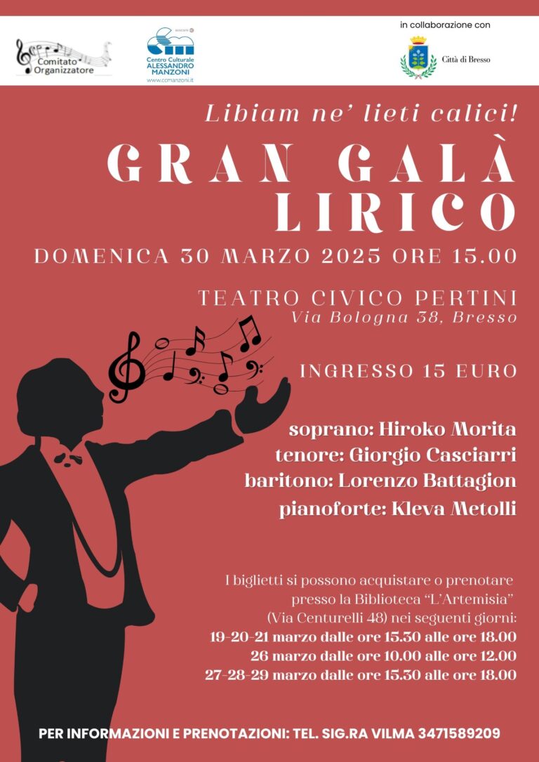Gran Galà Lirico (Clicca per prenotare)