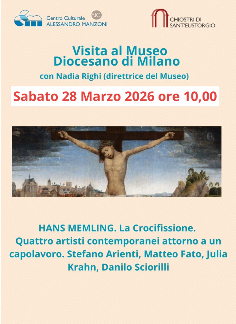 Visita al Museo Diocesano di Milano – Hans Memling. La Crocifissione (Clicca per prenotare)
