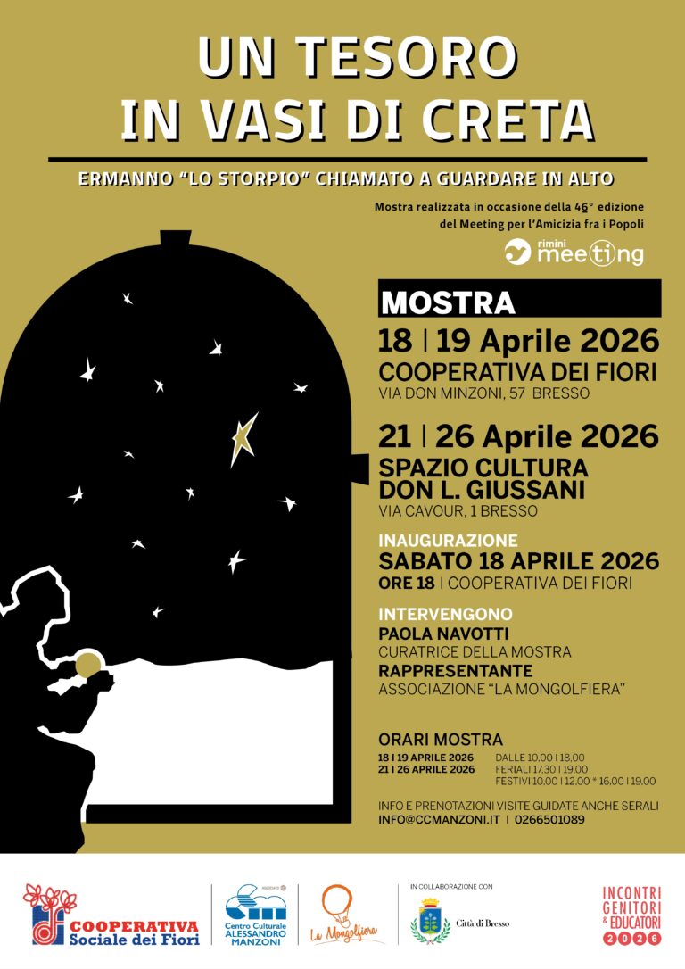 Mostra: Un tesoro in vasi di Creta – Ermanno “lo storpio” chiamato a guardare in alto