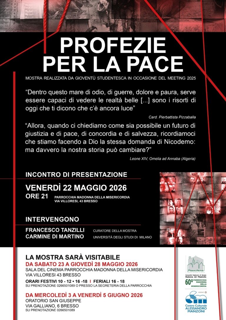 Profezia per la pace